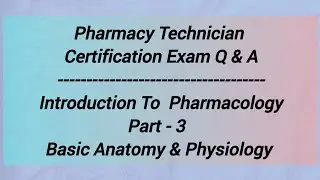 4. PHARMACY TECHNICIAN EXAM QUESTIONS AND ANSWERS |@PHARM.TECHNICIANEXAMGUIDE#pharmacytechnician