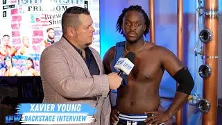Xavier Young backstage interview 1 Fall Wrestling Vs Jacked Jameson