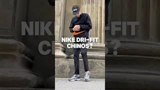 NIKEs NEW DRI FIT CHINOS - perfect work pant for guys #nike #nike247 #mensfashion