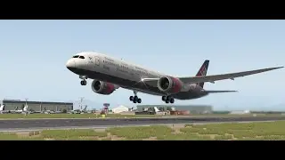 Boeing 787-9 для X-plane 11. Трава в Ташкенте.