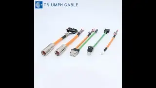 Servo Power Cable High-Flex & Reliable Cable for Motion Control Systems Applicable to Siemens
