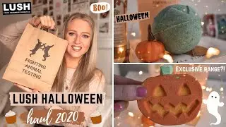 HUGE HALLOWEEN LUSH HAUL 2020 | CAITLYN MCADAM