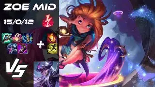 MID Zoe vs Syndra - NA Grandmaster Patch 25.23