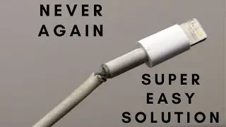Simplest Way To Protect Your Charger Cable || DIY Spring Cable Support  || Easy Life Hack|| This Way