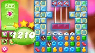 Candy Crush Jelly Saga Level 1210 || 3 Stars 🌟🌟🌟