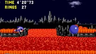 Ordinary Sonic Rom Hack (Game Over)
