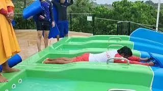 Camaya Coast Multi Lane Racer Slide#camayacoast #aquafun #waterslide #camayacoastbataan