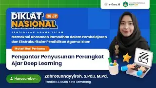 #1 DIKLAT NASIONAL : Memaknai Khasanah Ramadhan dalam Pembelajaran dan Ekstrakurikuler PAI