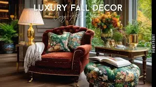 Cozy Autumn Home Decor: Gilded Season Trends with Warm Metallic Touches | Luxury Fall Decor 2025