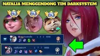 NYESEK BANGET😭🥺 NATALIA ROAM COMBACK MENGGENDONG TIM DARKSYSTEM | BUILD NATALIA TERSAKIT 2026 - MLBB