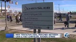 Last minute agreement averts Chrysler strike
