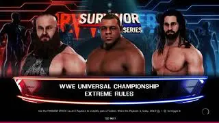 Braun Strowman vs Seth Rollins vs Keith lee | Universal Championship