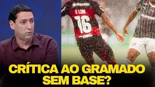 Cr&iacute;tica de PVC ao gramado do Maracan&atilde; ignora chuva extrema e dados t&eacute;cnicos