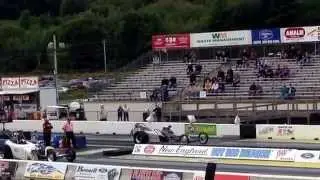 Cacklefest 2014 Off the Line Highlights And Jungle Pam/Bob Frey. NE dragway