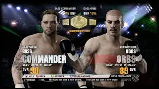 *UK CHAMPION - 14TH DEFENCE* 118 - 63 (DOGS ORBS) - Fight Night Champion