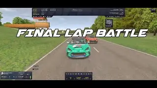 Final lap battle