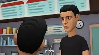 English story - The foolish waiter