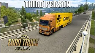 ETS2 - Romania-Bulgaria - #1 -third-person