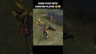 Rank Push With Random Players 😭😂😂 #shorts #freefire