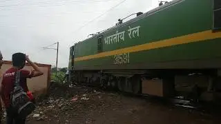 ⚡BHEL⚡ BHOPAL RETURN TRAIN AND SLIPPING WHEEL