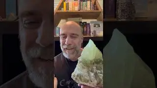 Healing Green Calcite #crystals