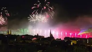 Fireworks in Budapest, August 20, 2025