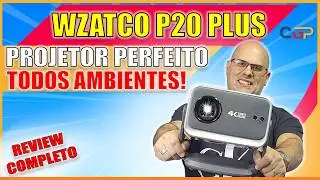 VOCÊ VAI QUERER ELE COM CERTEZA! PROJETOR WZATCO P20 PLUS GIMBAL. Geek441