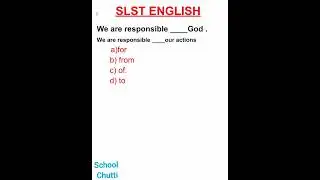 SLST English Grammar ||  Mock Test || #wbssc #slst #grammar