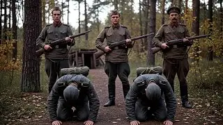 Красноармейцы страшно наказали элитный немецкий отряд за мародерство