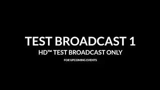 TEST BROADCAST 1 | HAROLD'S DIGEST LIVE BROADCAST FORMAT