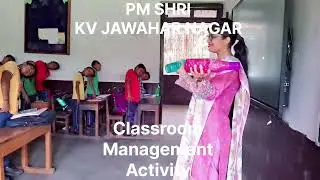 Classroom management activity 