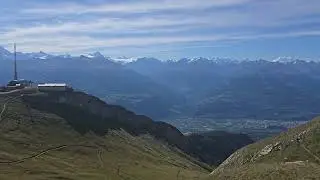 157 01/05 Pas de Maimbr&eacute; Anz&egrave;re panorama 2380m CH-VS