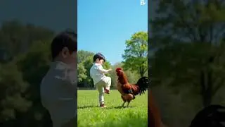 Chinese Kid vs Chicken &ndash; Unbelievable Kick Fight!