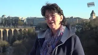Symbolesch Stroosseschëlter Aktioun zu Esch Uelzecht