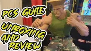 Unboxing of the Guile Collectible 1:4 Sculpture from Pop Culture Shock