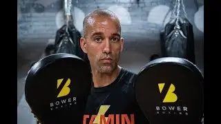 Boxing Punch Mitt Workout |  Interval Pad Work Conditioning | NateBowerFitness