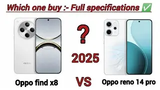 Oppo reno 14 pro vs oppo find x8 - SHOCKING Differences You Must See! 🔥✅ #oppo #2025