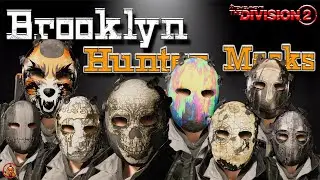 Unlock All 8 Secret Hunters Mask in The Division 2 - Battle for Brooklyn DLC