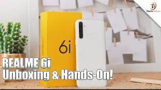 realme 6i Unboxing & Hands-On!