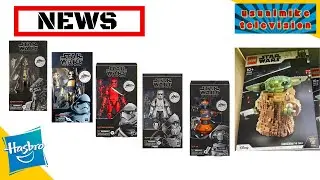 STAR WARS ACTION FIGURE NEWS BLACK SERIES CREDIT COLLECTION GALAXY'S EDGE & THE CHILD LEGO