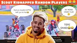 Scout Kidnapped Random Bihari Random - Scout Playing with randoms #bgmi #scoutkidnappedrandoms
