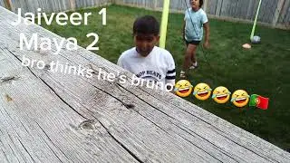 Sister VS Brother Penalty Challenge | 10 Year Old VS 8 Year Old | *Very Funny*