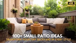 100+ Small Patio Ideas to Transform Your Tiny Backyard in Every Style