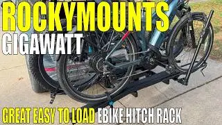 Rockymounts Gigawatt Ebike Rack - The Easiest Rack to Load Heavy EBikes