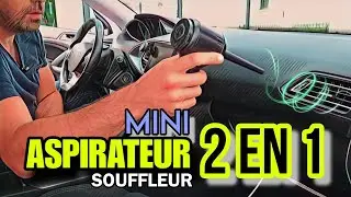 MINI ASPIRATEUR / SOUFLEUR sans fil 2 en 1 ... &Ccedil;a vaut quoi ???