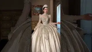 New arrival luxury crystal wedding dress for brides #weddingdress #bridesmaids #wedding