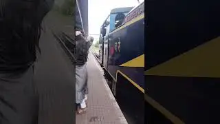 ✨ Beautiful arriving of Heritage steam engine 🚂🔥 #mallu_chennai #shorts #viral #heritagerailway