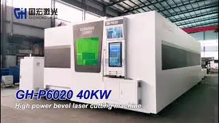 40kw P6020 High Power Bevel Laser Cutting Machine