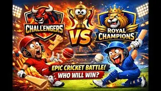 MATCH 2 - CHALLENGERS VS ROYAL CHAMPIONS  at new master pro turf.