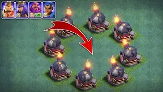 Max heroes Vs Max roaster🔥| Who will survive?| clash of clans